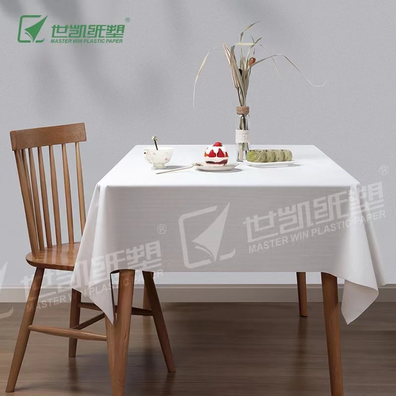 Hotel Chain Restaurant Crayfish Disposable Table Cloth Stone Cream Waterproof Environmental Protection Platform Cloth Manufacturers Wholesale/Supplier