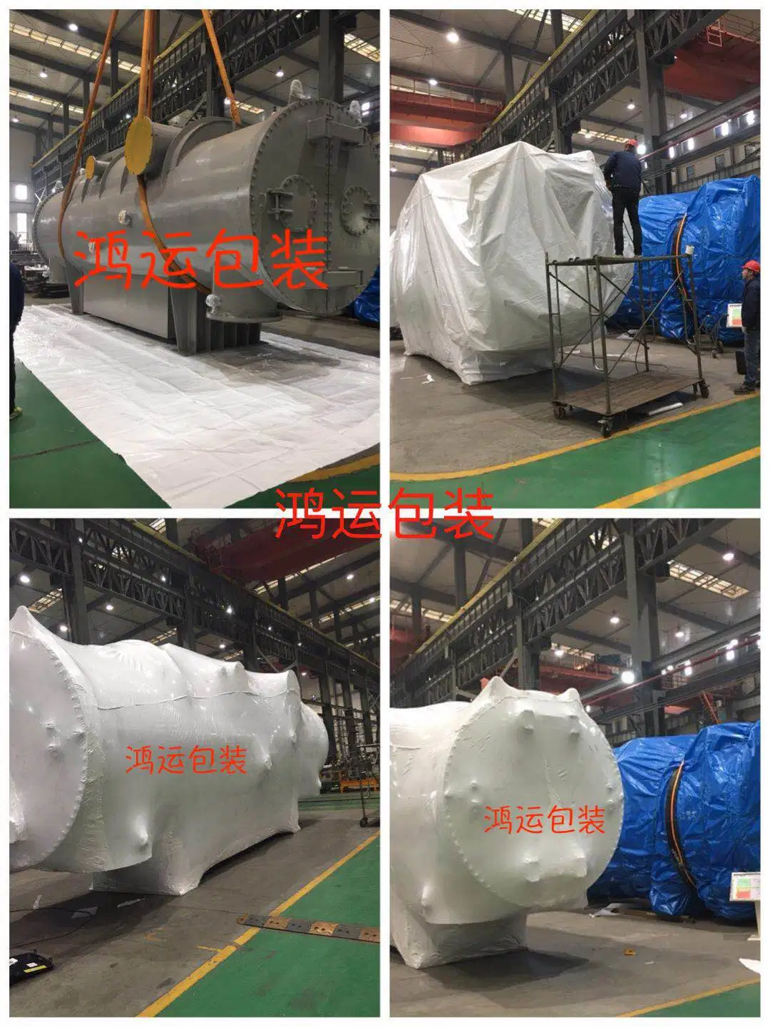 LDPE Scaffolding Building Construction Use Shrink Wrap Shrink Film for Boat Car Equipment