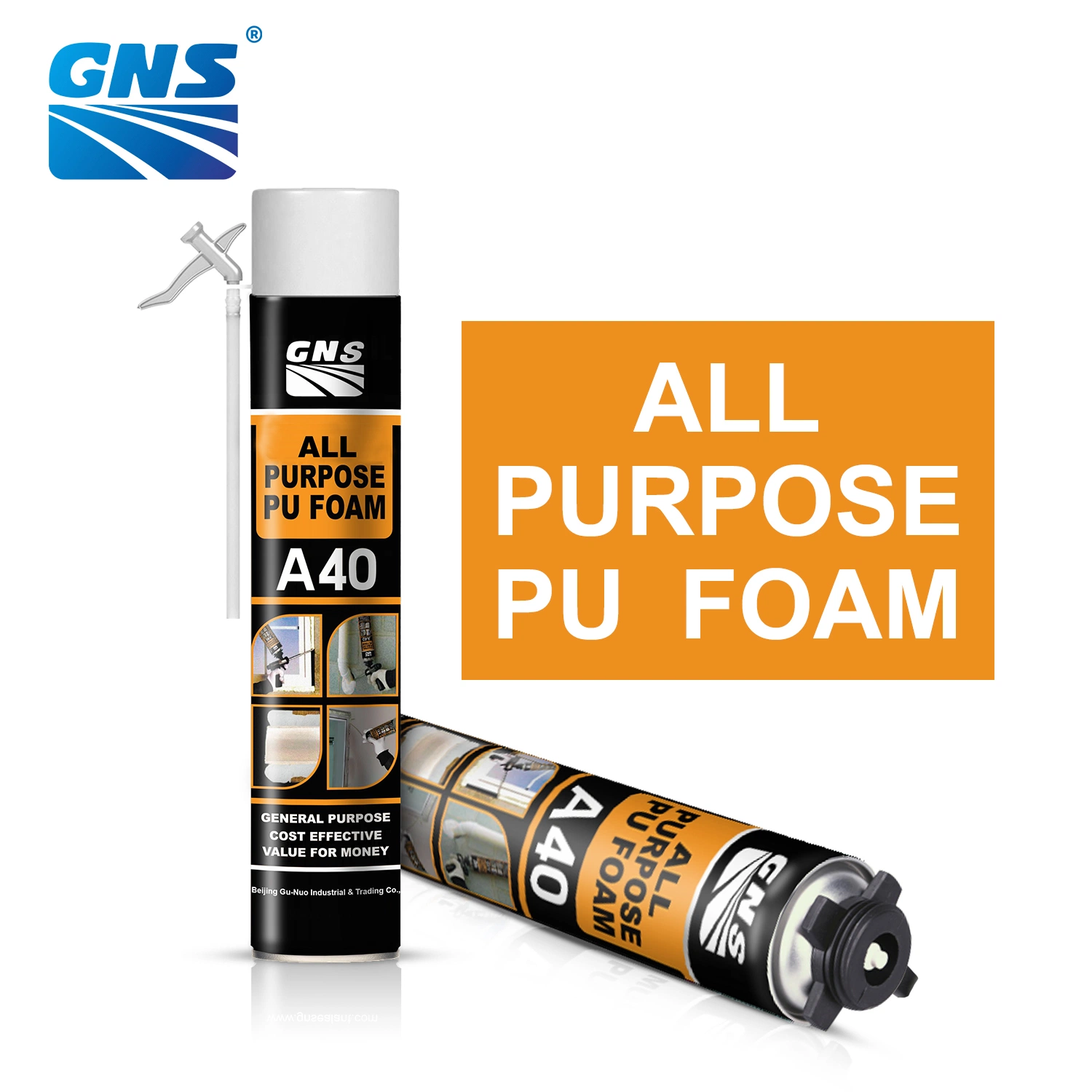 General Purpose Gns A40 PU Foam Sealant Adhesive Product for Filling The Gap and Hole PU Foam