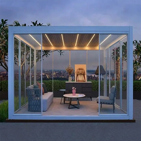 Modern Outdoor Furniture Tent Aluminum Gazebo Garden Aluminium Pergola