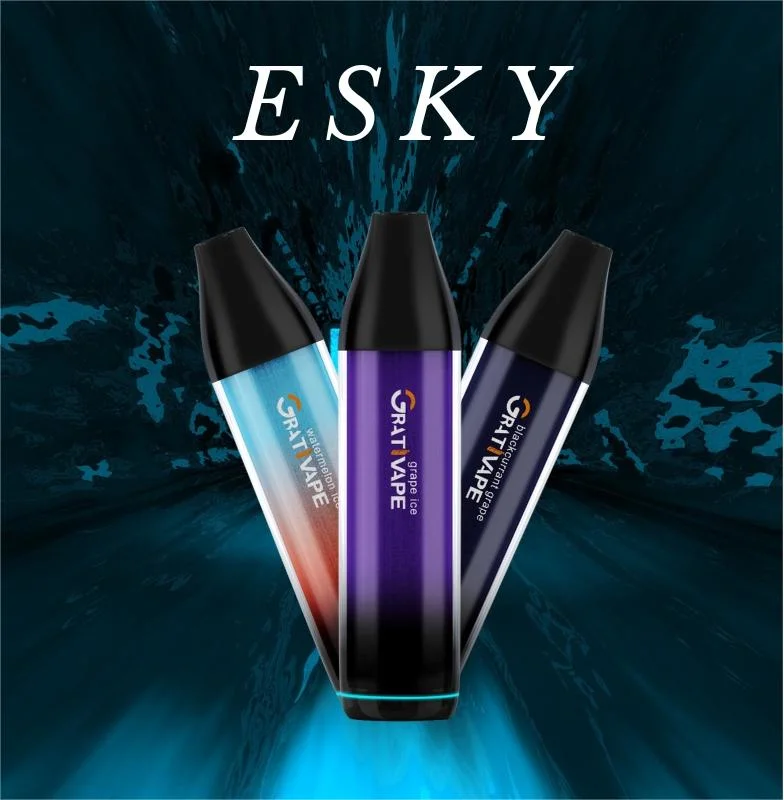 OEM/ODM Available Grativape Esky5500 Puffs Disposable/Chargeable 10ml Vape Pen E Cigarette