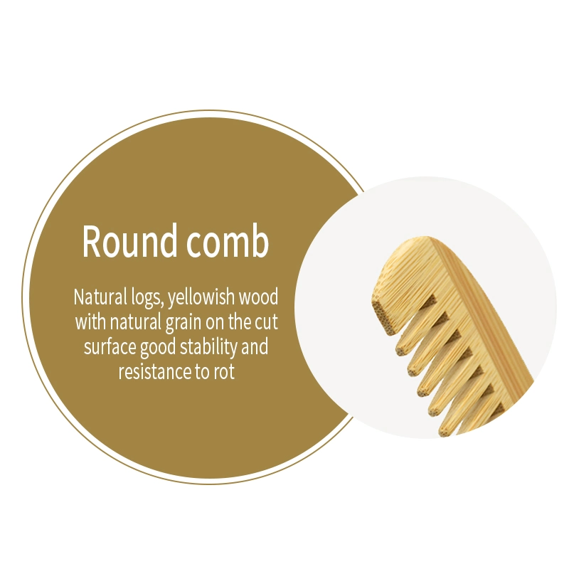 Wholesale/Supplier Cheap Peach Wood Comb Anti-Static Head Massage Men Women Wooden Tools Beauty Accessories