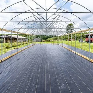 Factory Round Pipes Customized Film Multi Tunnel Vegetable Green House