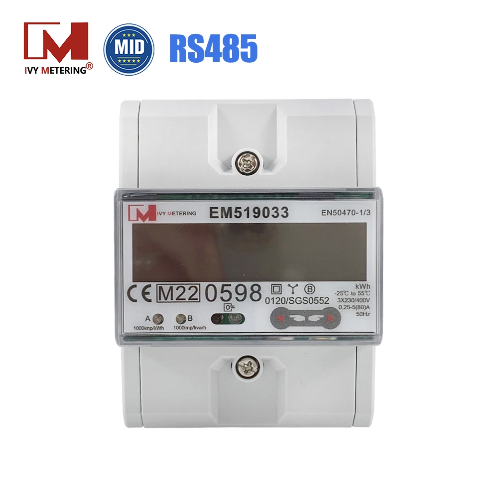 Remote Control Modbus RS485 Tuya Bidirectional Power Monitor for Level 2 EV Charger