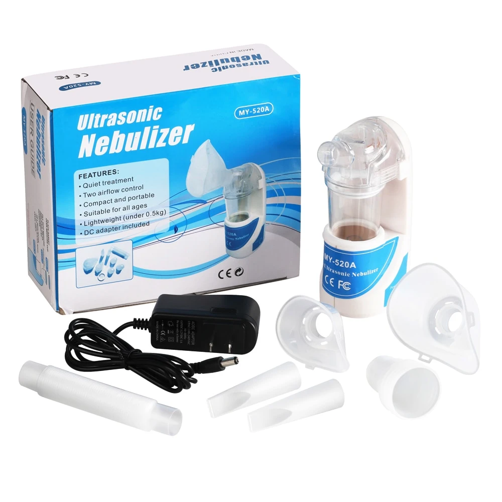 Startseite Tragbare Ultraschall-Vernebler Asthma Inhalator Mini Automizer