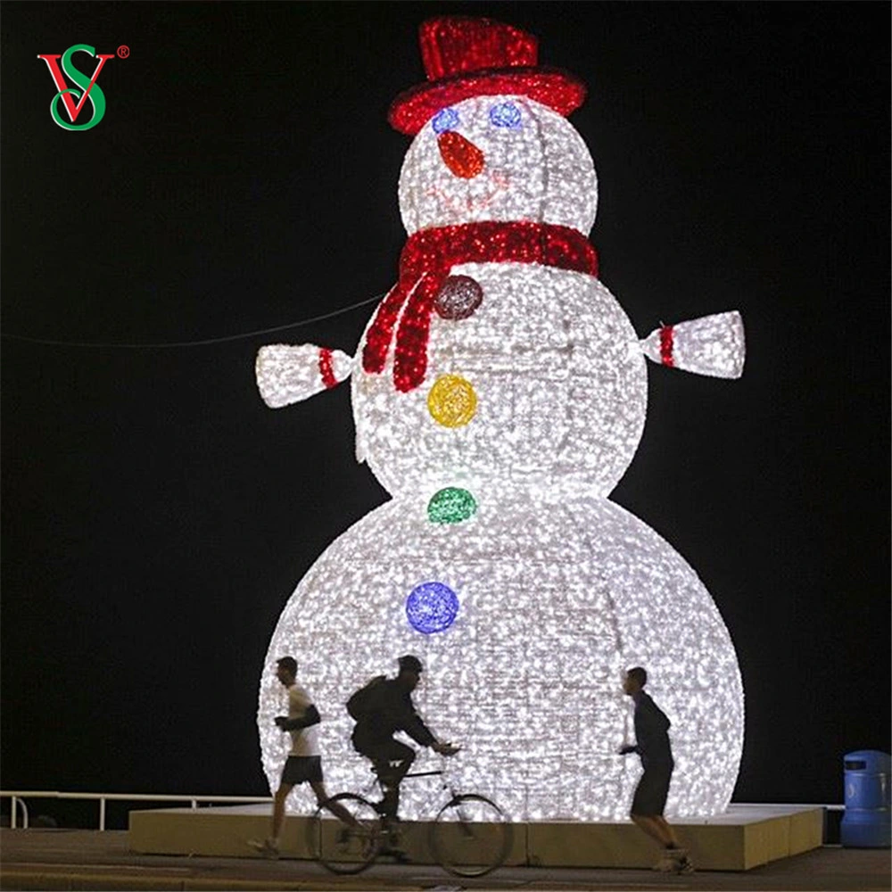 LED 3D Santa Claus Snowman Motif Light for Christmas New Year Decoration