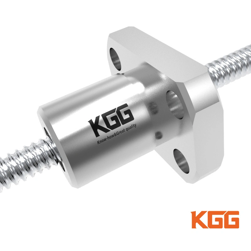 Kgg Miniature Cold Rolled Ball Screws for Transmission Systems (BSD Series, Lead: 2.5mm, Shaft: 8mm)