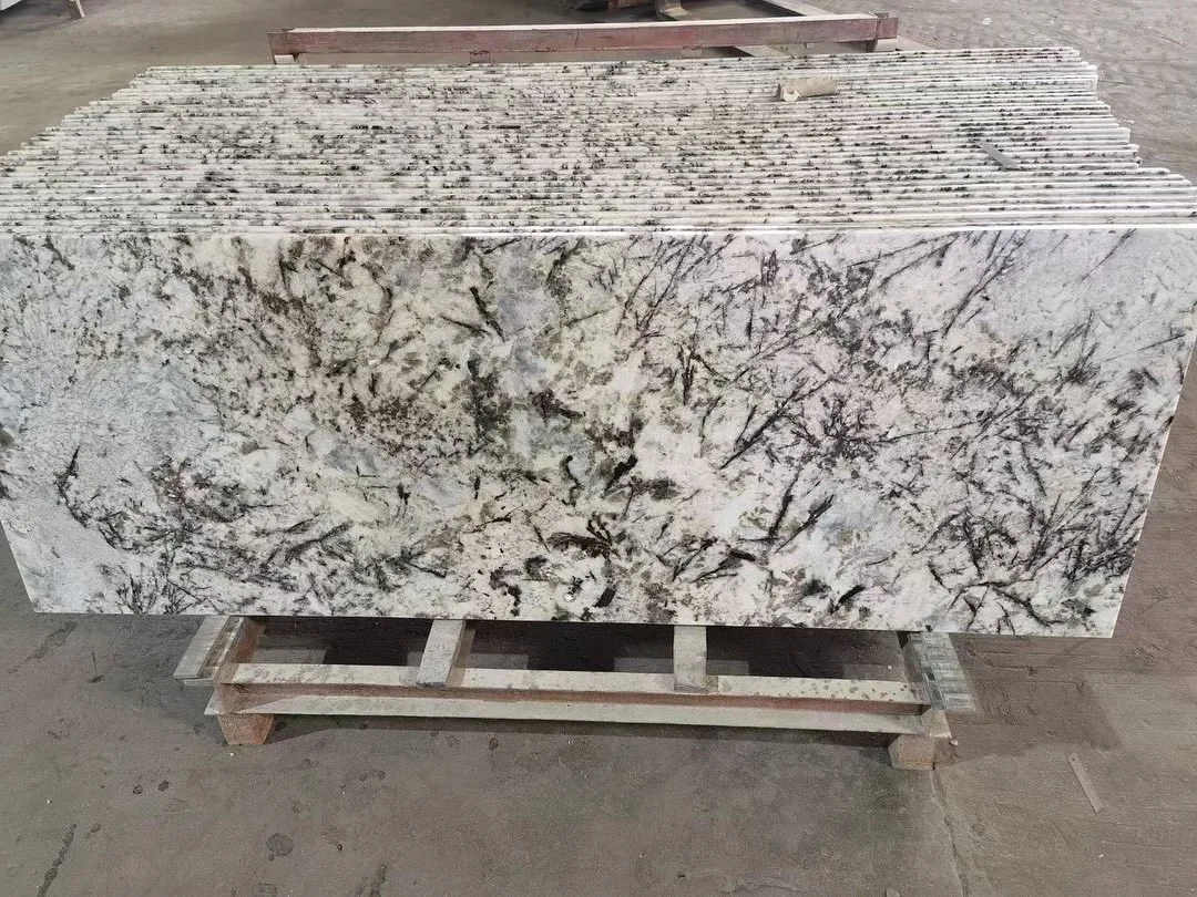 High Strength Ice Blue Granite Tile for Worktops Bench Tops Bathroom Granito