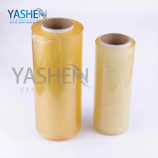 Food Grade Plastic Packaging Self Adhesive Vinyl Customized PVC Cling Film