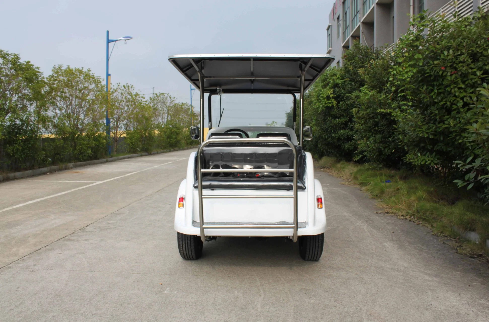 Aluminium-Chassis GFK Karosserie Elektroauto mit CE-Zertifikat 4 Sitz