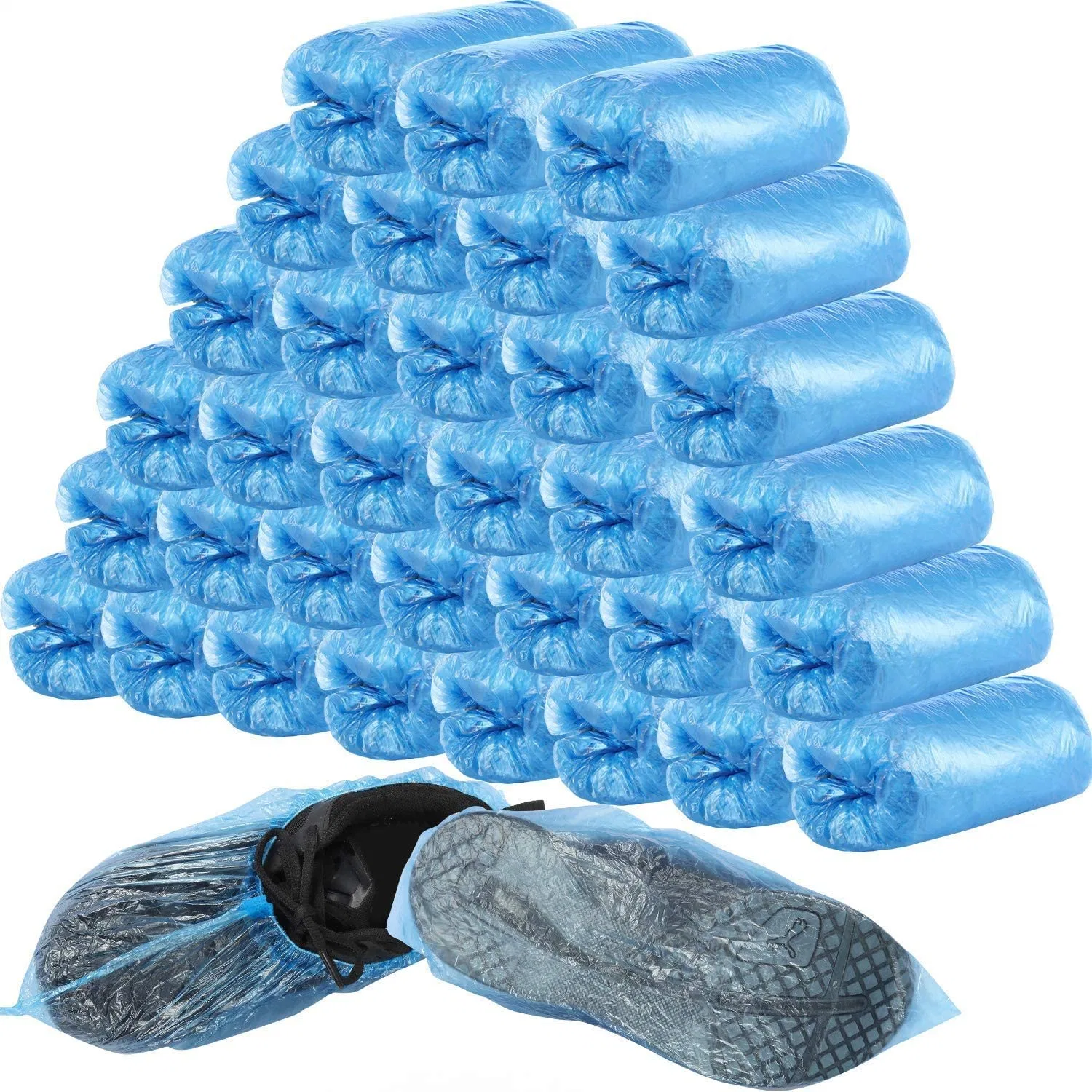 Cubrezapatos antideslizante médicos no tejidos médicos desechables cubrezapatos