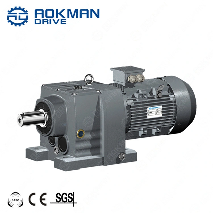 Aokman Output Flange Type Gearbox Small Helical Gearbox