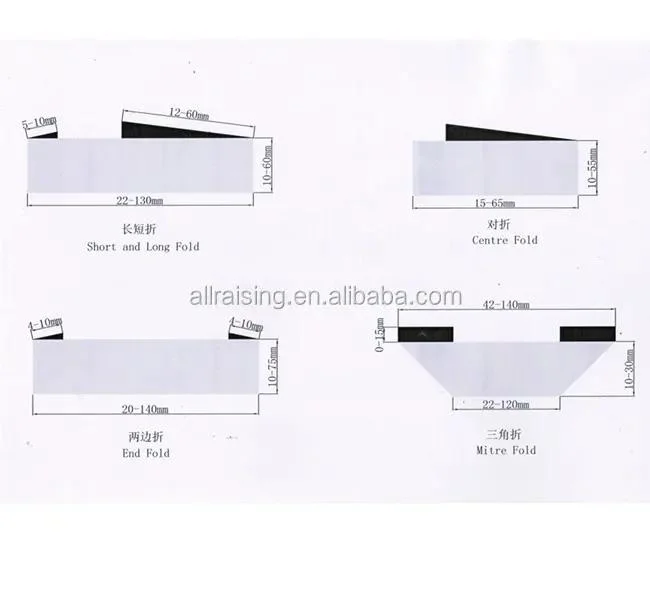 Easy to Operate Soft Woven Label Cut and Fold Machine Label Cutting and Folding for Cloth