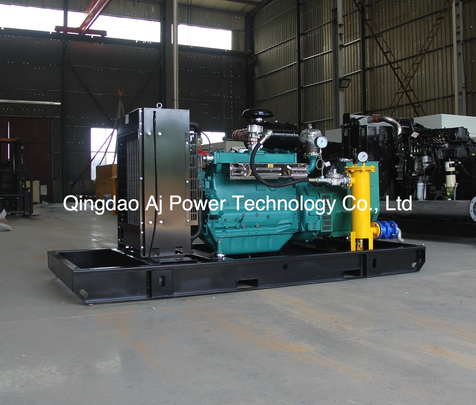 62.5kVA 50kw Natural Gas Genset with Shangchai Sc4ht90d2 Engine