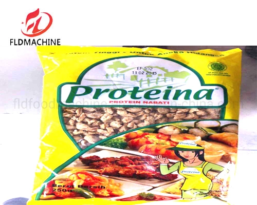 Qualidade superior de carne isolado TPV Processamento de Soja a linha de plantas de proteína de soja fazendo a máquina