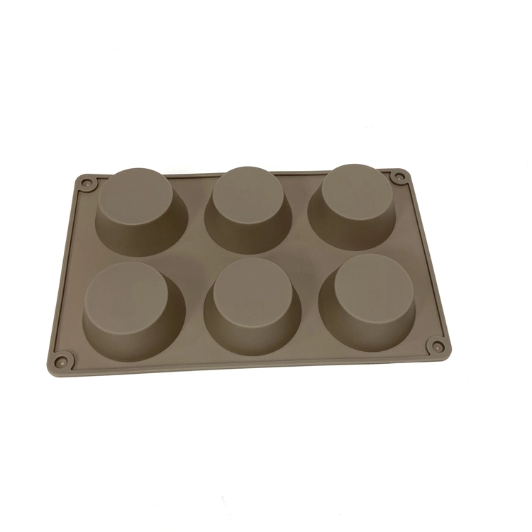 Epoxy Silicon Rubber Making Ice Molds Hot Bomb Resin Bombs 6 Holes Silicone Mold Set for Chocolate