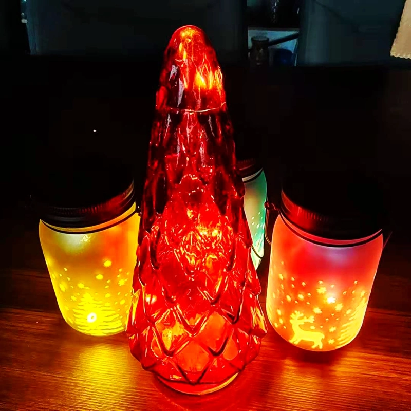 Festival Night Decoration Many Styles Glass Lampshade for Christmas Festival