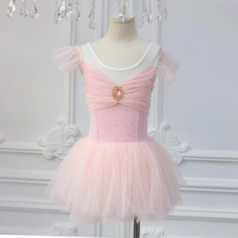 Children Summer Princess Dress Performance Ballet Dance Wear