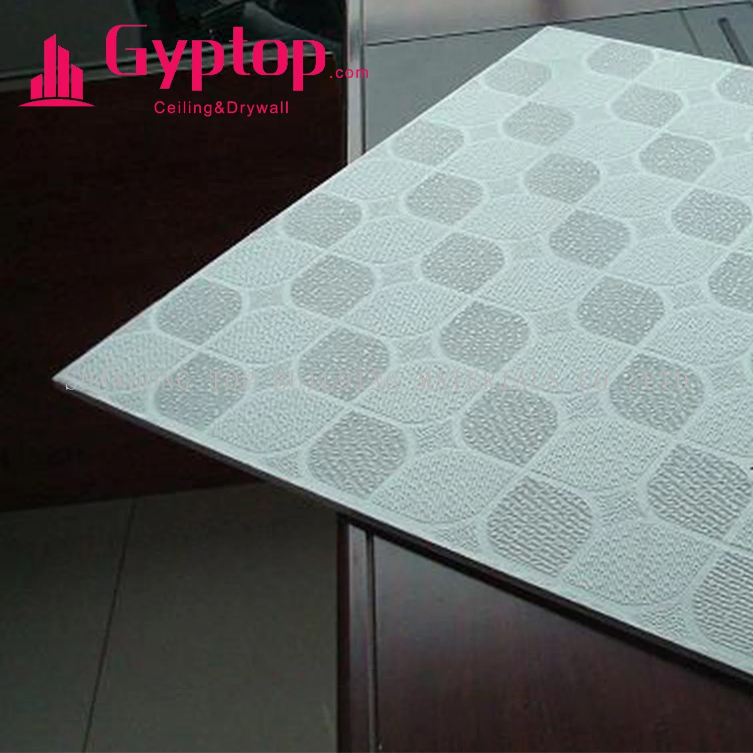 631# Gypsum Ceiling Tile/ PVC Faced Ceiling Board/Plasterboard Ceiling 2FT