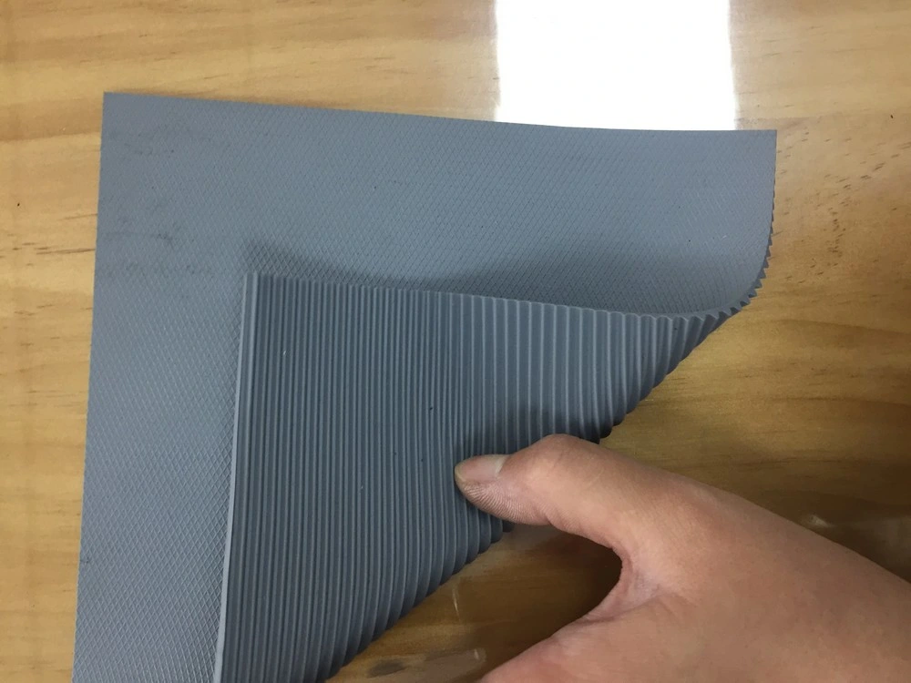 Insulated Fine Ribbed Rubber Mat for Floor Roll Packing