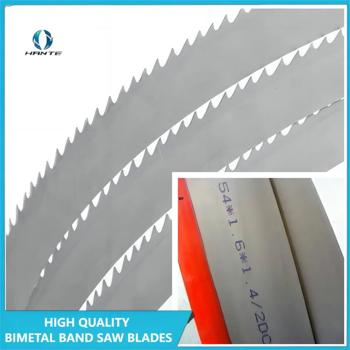 54*1.6*4/6 High Performance Bimetal Band Saw Blade/Bandsaw Blades for Aluminum Cuttingstainless Steel &middot; HSS Blade