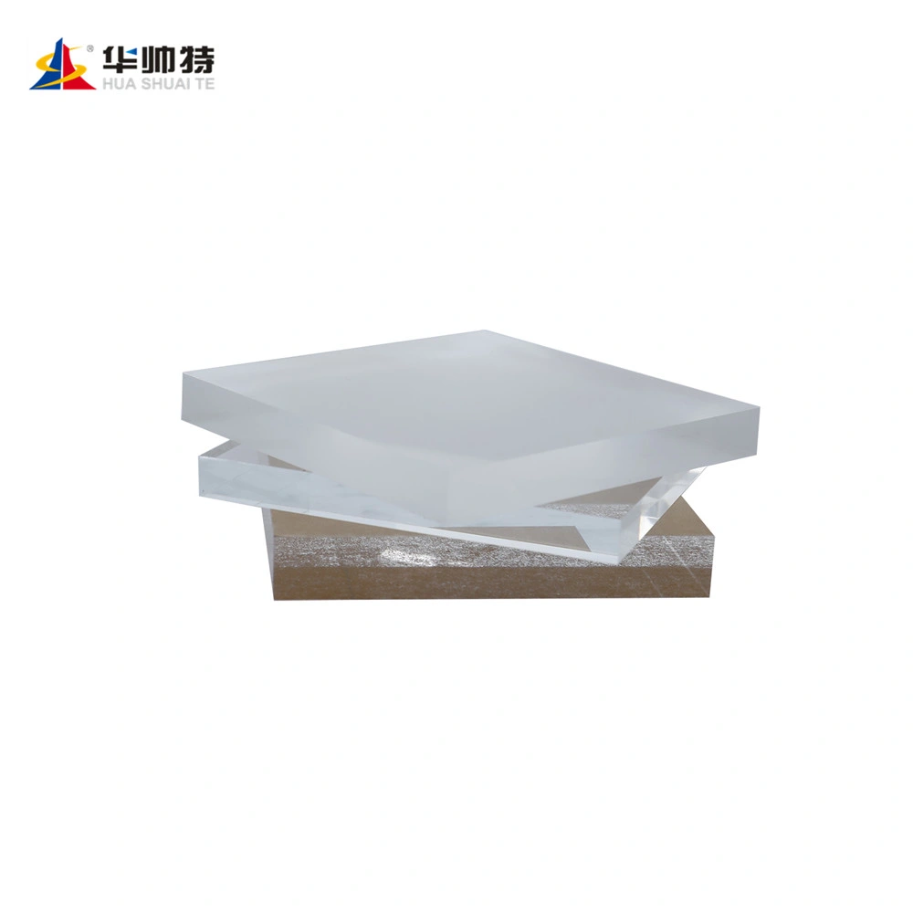 Huashuaite Color Solid Acrylic Plastic Board/Sheet for Building Material/Display