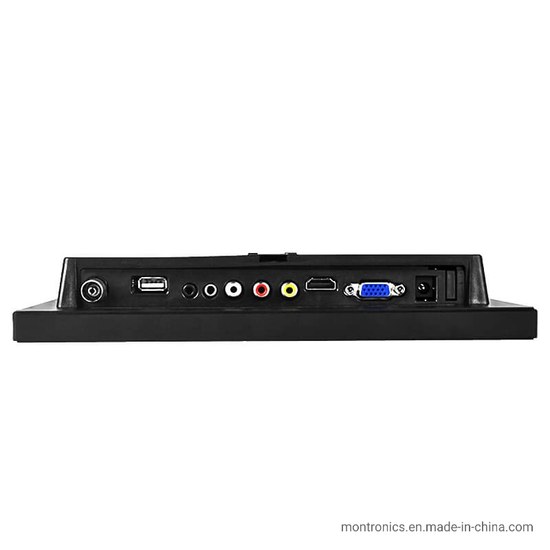 Flat 10.1 Inch CCTV Monitor HDMI BNC Input TFT LCD 10 Inch Car TV