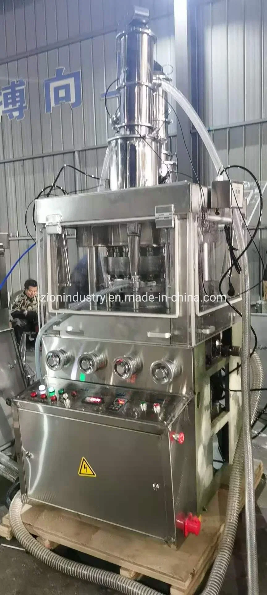 Pharmaceutical Powder Material Automatic Feeding Machine Qvc Vacuum Conveyor Powder Filling Vacuum Feeder Machine