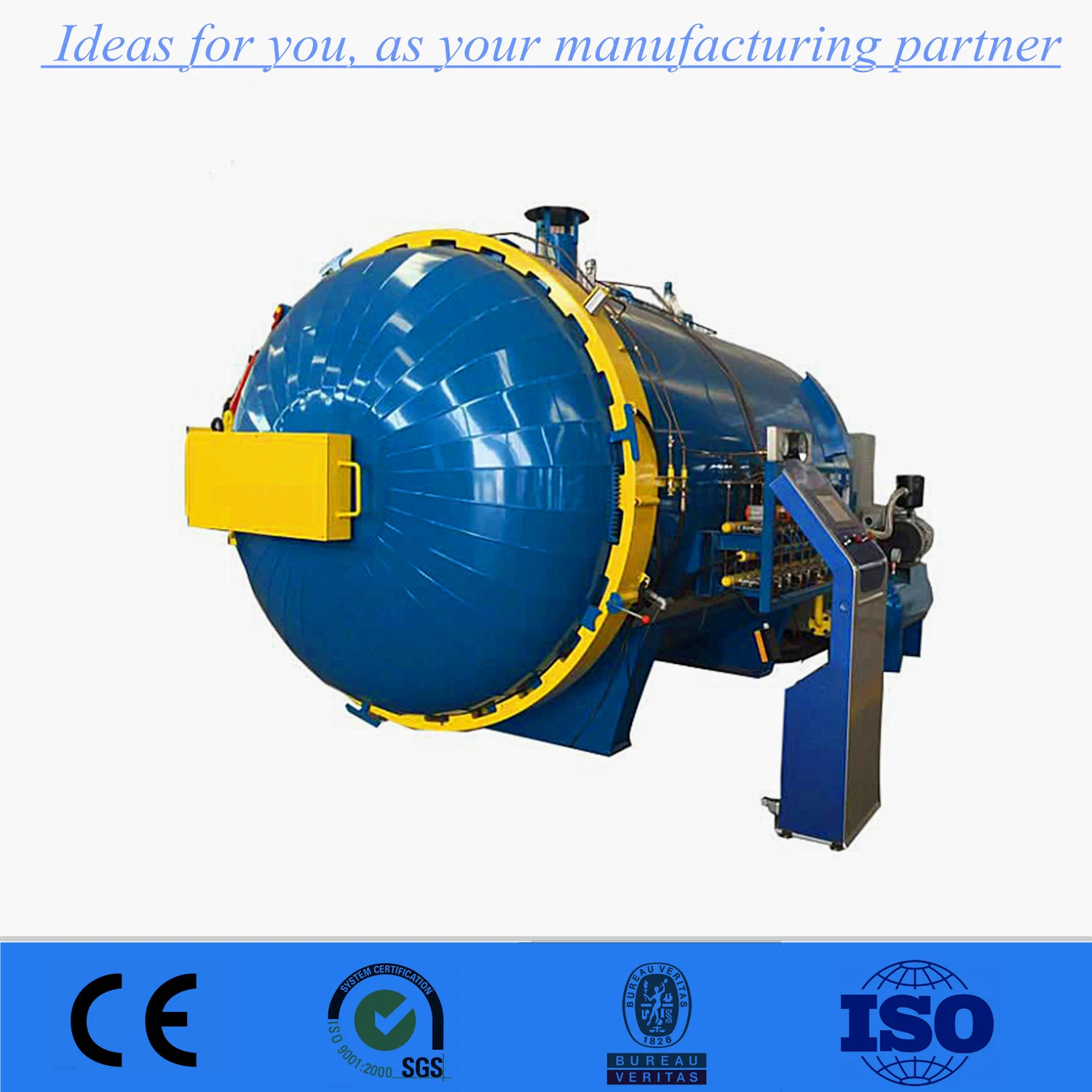 High Pressure Composite Autoclave Pressure Vessels for Glass Fiber Carbon Materials