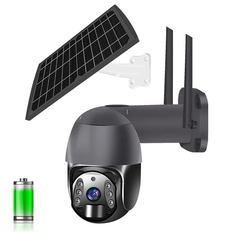 1080P 4G Tuya Smart Solar Камера WiFi CCTV видео Беспроводная Камера видеонаблюдения Камера для наружного видеонаблюдения PTZ Защита от аккумулятора Камера