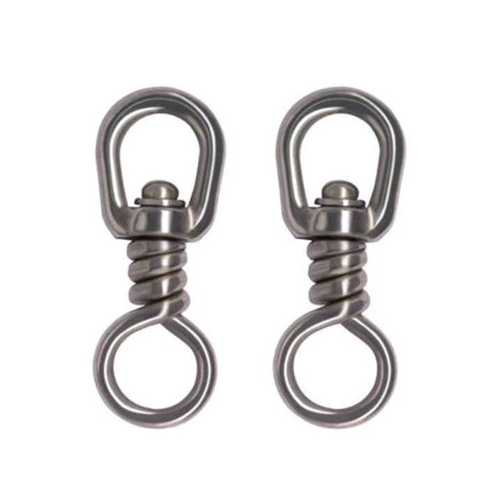 Carp Fishing OEM Matt Black Solid Ring Fishing Swivel