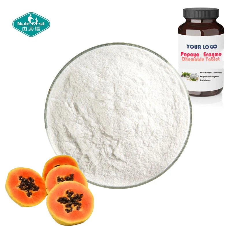 OEM Customized Professional Factory Nutrient Absorption Papaya Enzyme Premix Powder Papain Enzyme