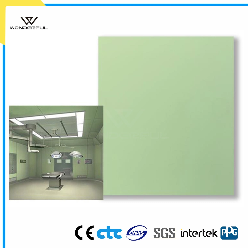 Brushed Metal PVC Galvanized Steel Sheet for Building Decoration