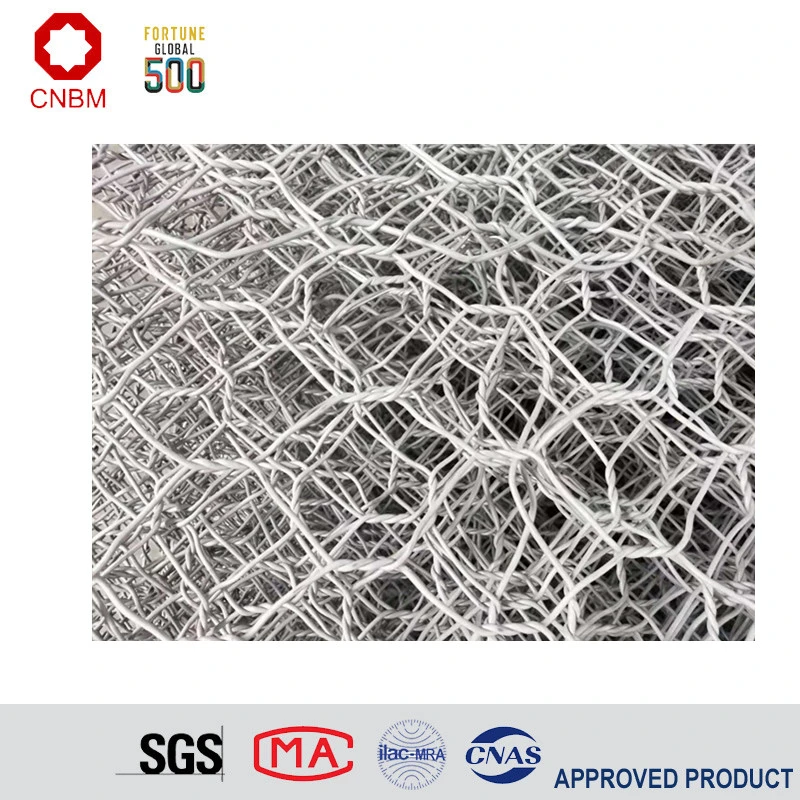 Hexagonal 2m 1m 1m PVC Coated Gabion Wire Mesh Gabion Box