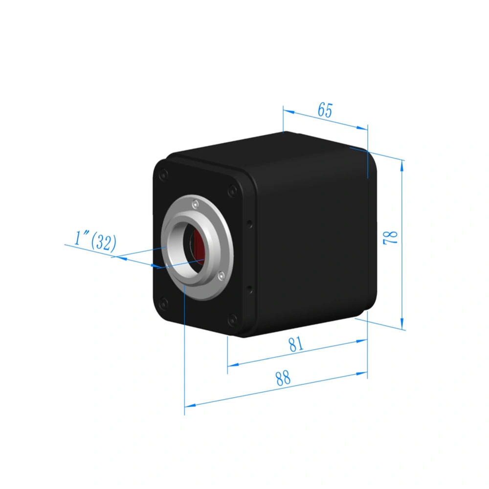 4K 1080p HDMI-kompatible und USB-Mikroskopkamera mit Sony Imx334 / Imx485 Sensor