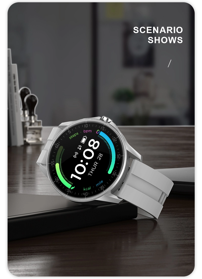 Hombre Mujer Pulsera Smartwatch Android Ios 1.85 multifunción" en la pantalla de seguimiento de la salud Sport Reloj inteligente