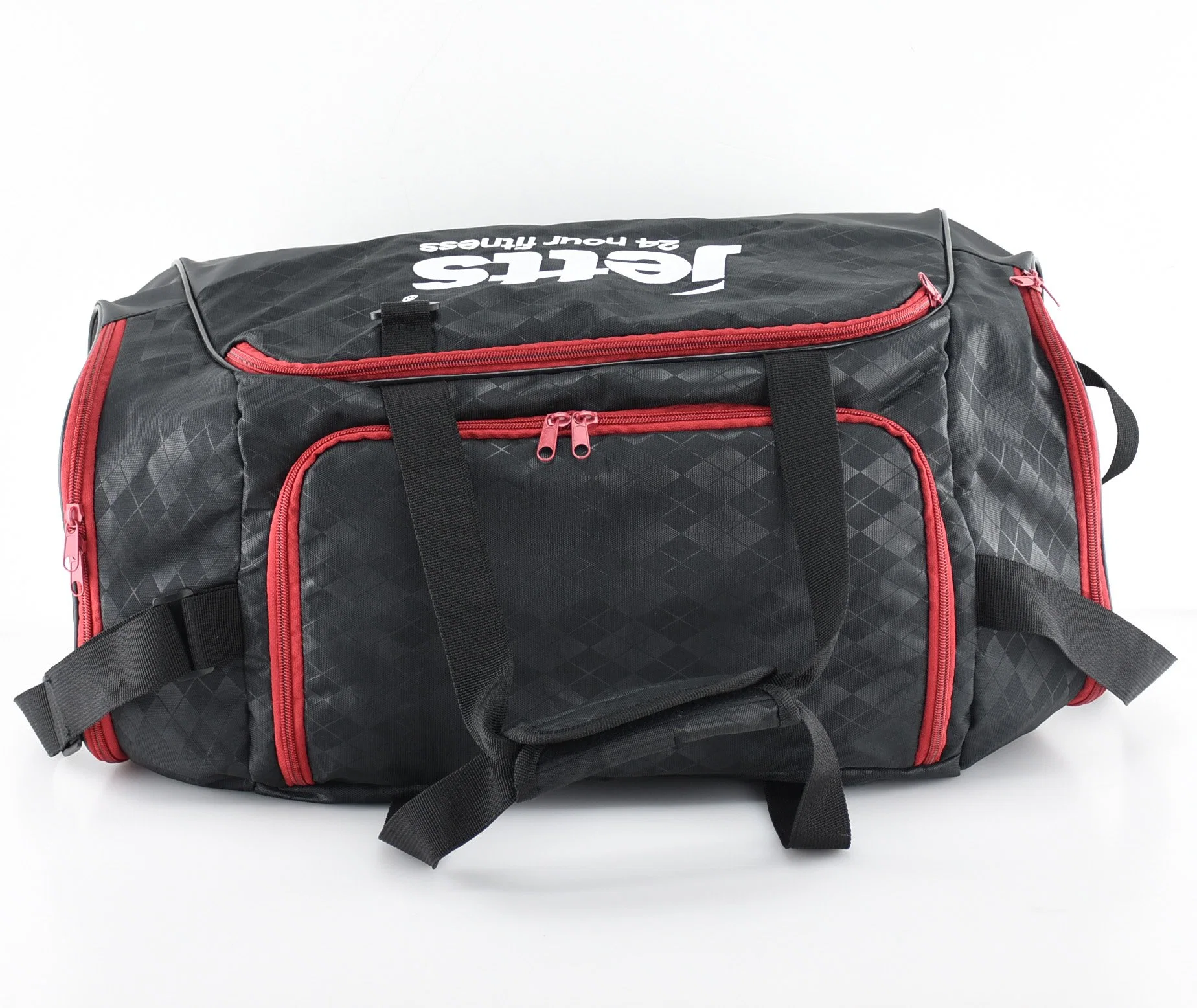 El Nylon Deporte Gimnasio Duffel Bolsa de viaje con patines Compartimento para gimnasio