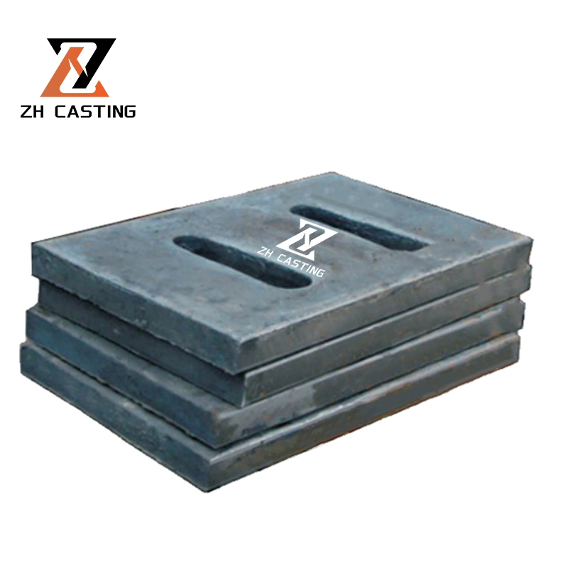 Mining Machine Jaw Crusher Parts Toggle Plate/Side Plate/Jaw Plate