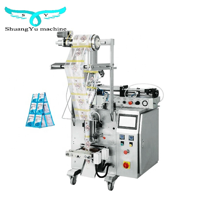 Automatic Sachet Packing and Filling Machine for Bag Packaging for Liquid Soap, Shampoo, Solid Product, Powder etc