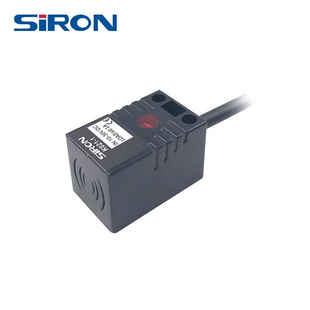 تتعرف مستشعرات التقارب المربعة Siron K021-4 تلقائيًا على إخراج NPN و PNP