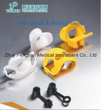 Endoscop Accessory Disposable Bite Blocks Witgh Latex Free Strap for Medical