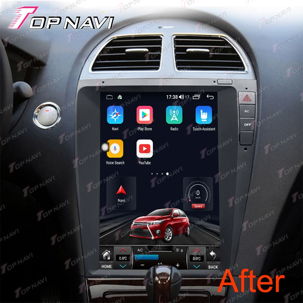 Pantalla Vertical Android 9.0 coche reproductor multimedia para Lexus es s250 Es300 S330 Es350 2009 GPS Navi 2012 Radio Stereo Bt de la unidad de cabeza