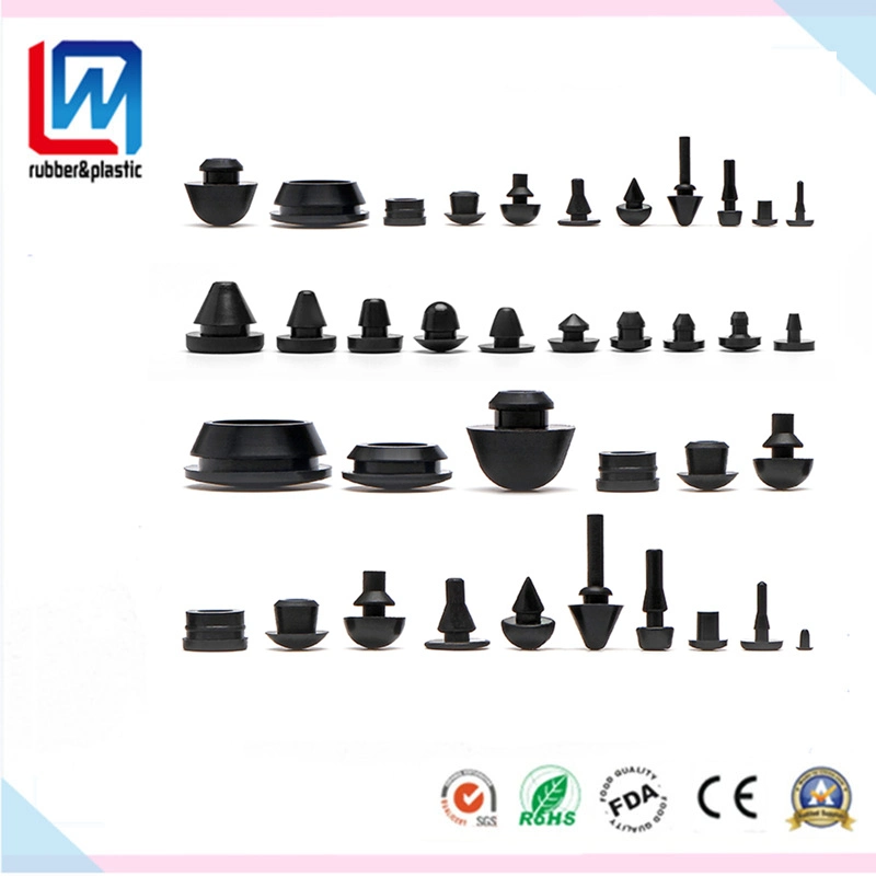 Custom Silicone Rubber Hole Plugs for Sealing