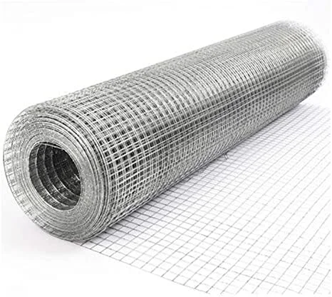 Square Hole Hot-Dipped Galvanized Welded Wire Mesh for Construction and Cage