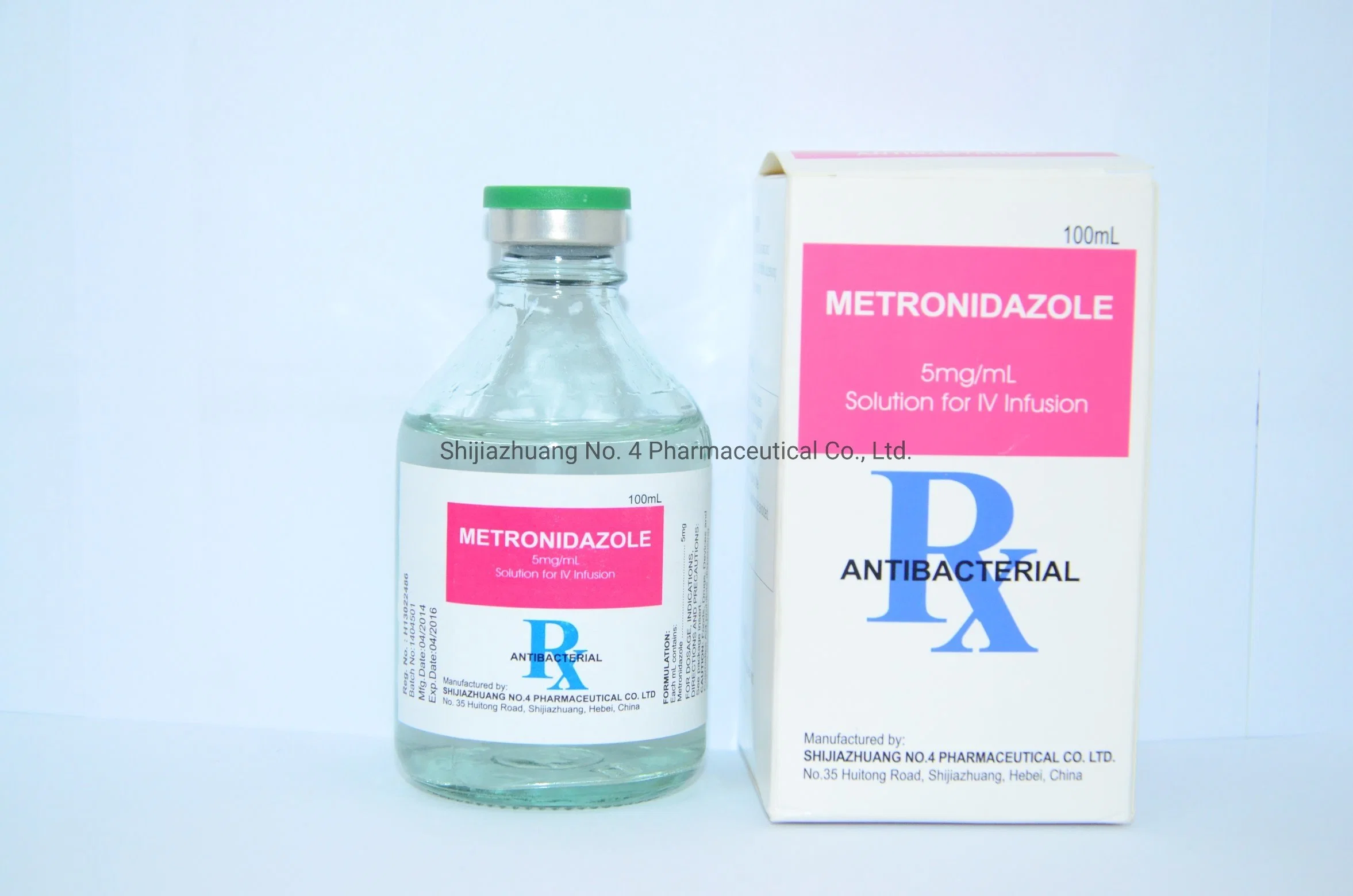 Metronidazole and Sodium Chloride Injection GMP Manufacturer