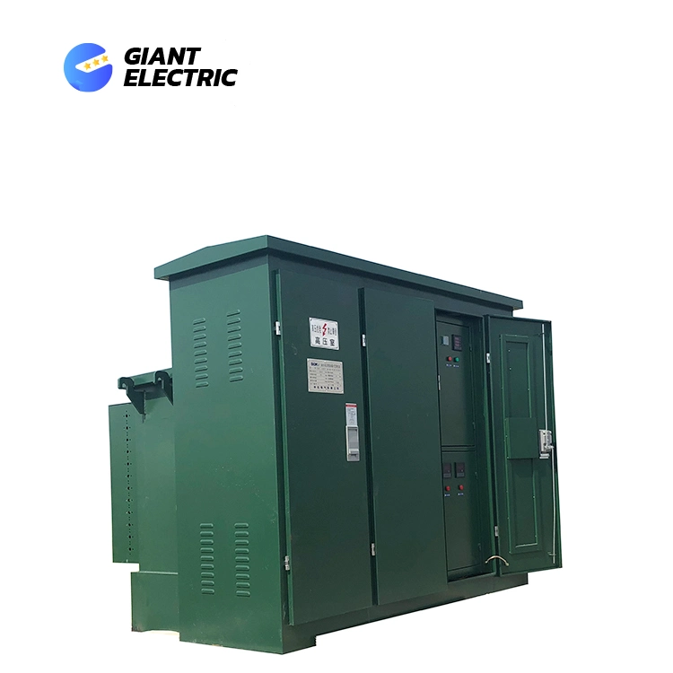 Cement Tile Enclosure Type Outdoor Prefabricated Cubicle Substation 33kv 34.5kv 35kv 36kv 1.5mva 2.5mva