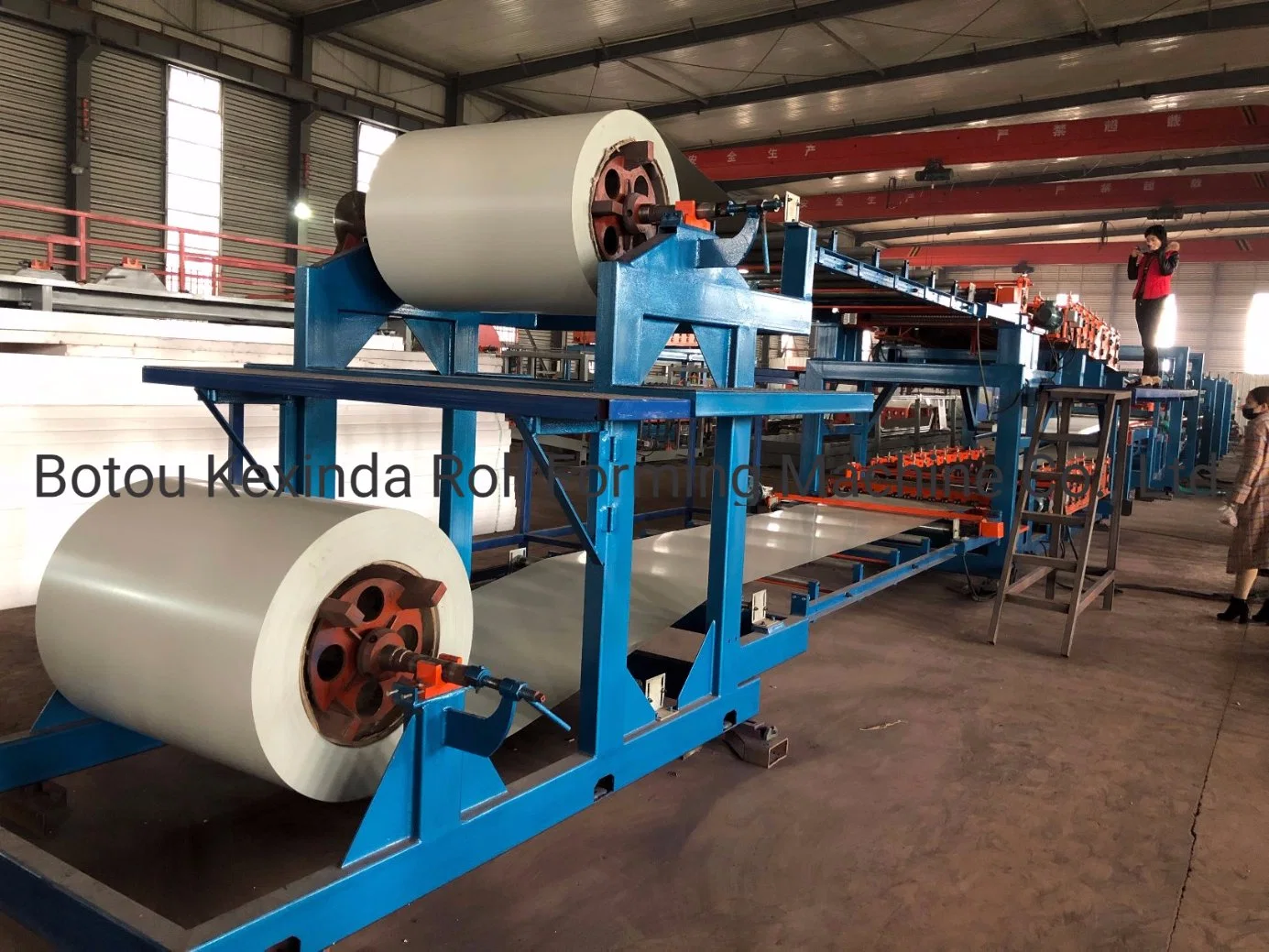 Kexinda Z-Core EPS Sandwich Panel Production Line