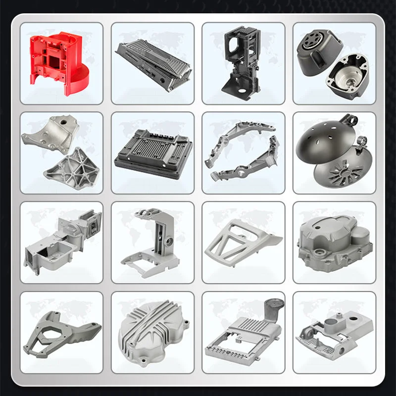 Factory Die-Cast motocicleta eléctrica mueren las piezas de repuesto Piezas de repuesto del molde de fundición de aleación de aluminio de fundición de servicio Auto Parts