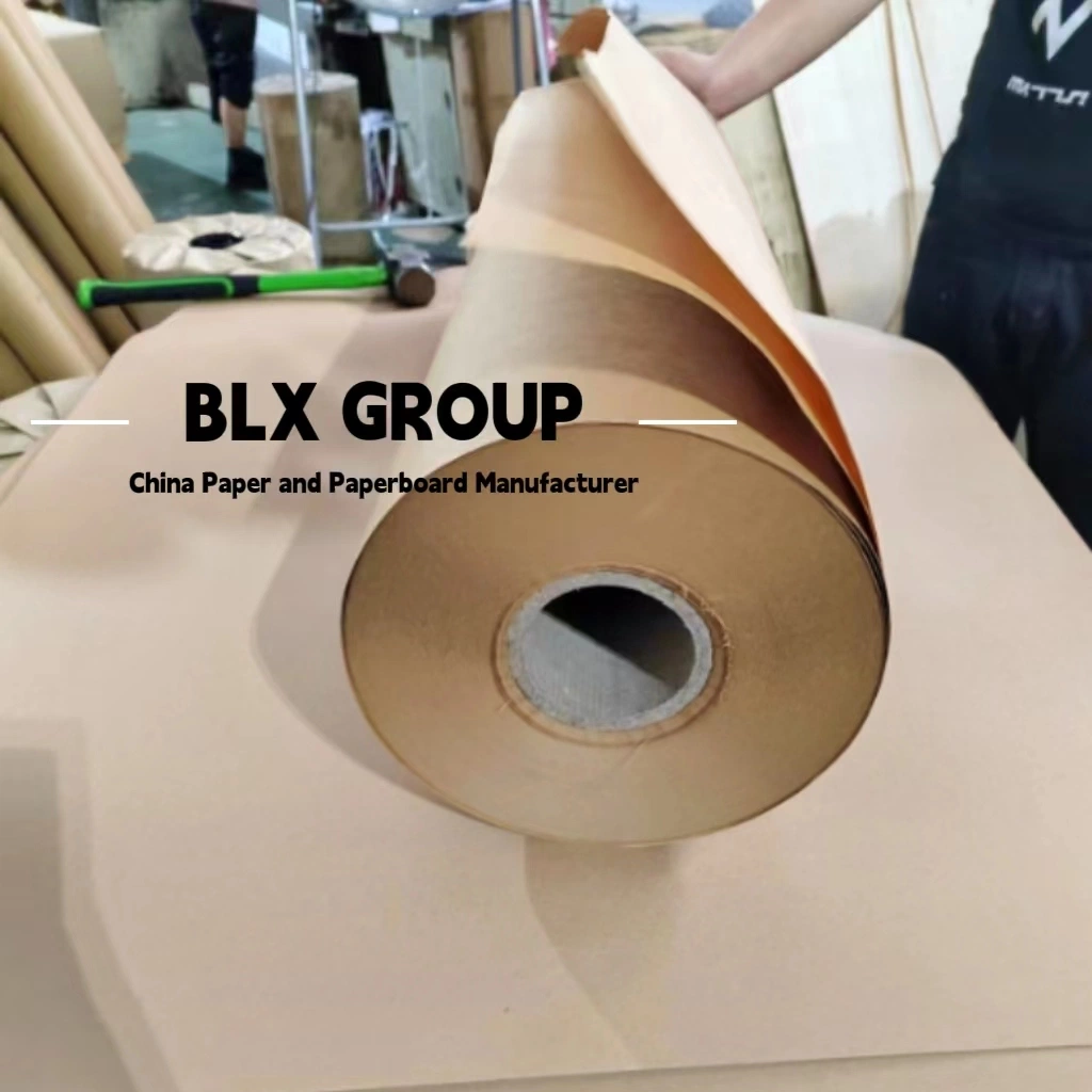 175meter 70g X 760mm Doble Ply Brown relleno de vacío de Kraft Papel de embalaje