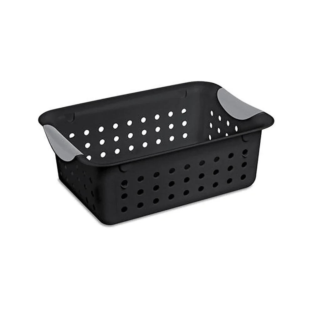 High quality/High cost performance  Multi Sizes Clothes Organizer Plastic Basket for Storage with Handles and Lid